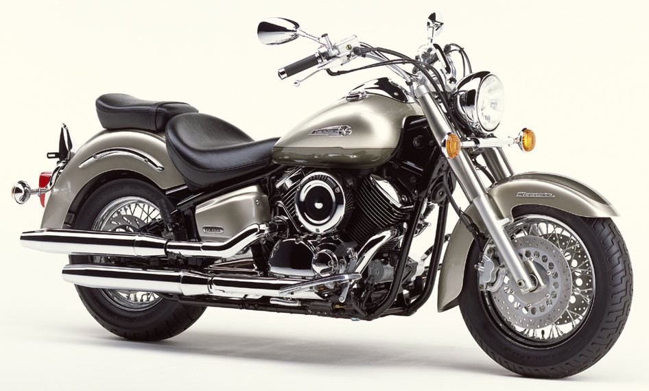 Yamaha DragStar motorbike