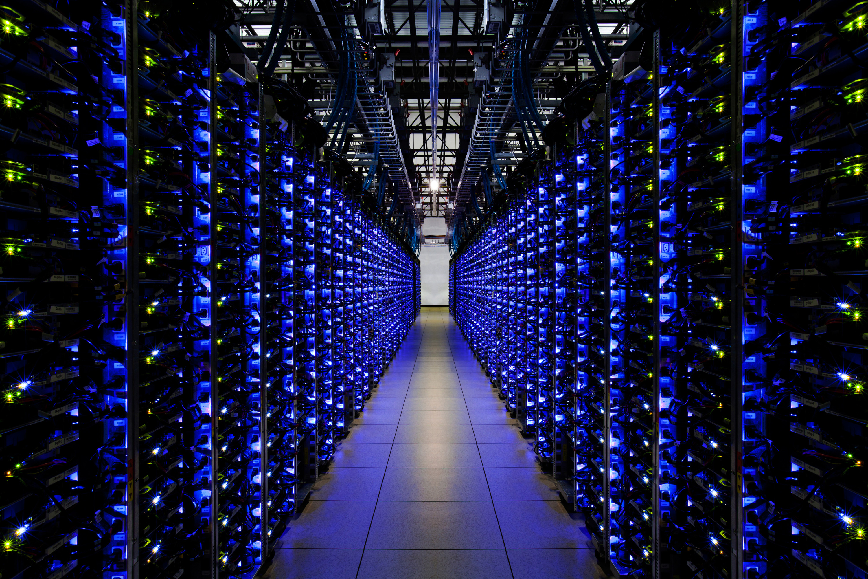 Large Google Datacenter Picture