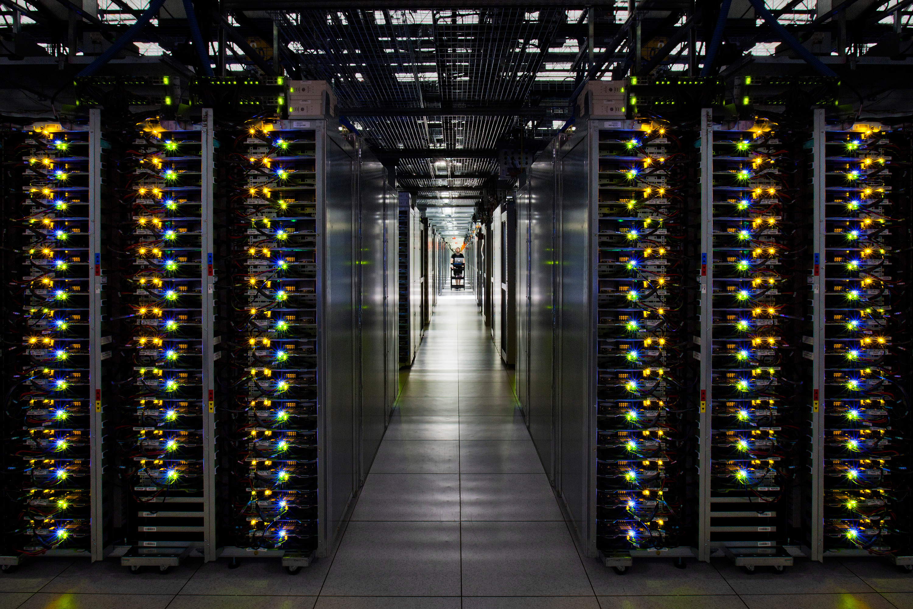 Large Google Datacenter Picture